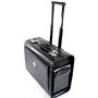 Valise de voyage à roulettes unisexe pour exécution/professionnel/professionnel Noir