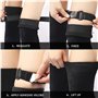 MAXQUU 2 sangles hautes bottes silicone antidérapant, parfaites les bottes hautes, sangles élastiques antidérapantes réutilisabl