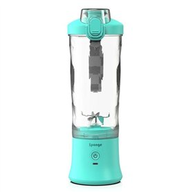Bol mixeur Sponge 703674402223 Transparent Turquoise 600 ml
