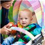 ZDNT Harnais Chaise Haute harnais de sécurité 5 points pour enfants Universelle Sangle de Sécurité pour Chaise Haute ceinture de