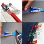 Diealles Shine Appareils à Biais, Fabric Bias Tissu Biais Maker Tool Set Bias Binder Kit for Sewing Quilting Awl