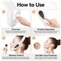 Electric V-Face Shaping Massager + Électrostimulation Device (2026 Version, 2 Thérapies en 1) EMS Facelift Device Photothérapie 