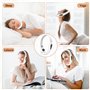 Electric V-Face Shaping Massager + Électrostimulation Device (2026 Version, 2 Thérapies en 1) EMS Facelift Device Photothérapie 