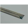 RIVERWELD Électrode de tungstène pour soudage TIG Pure WP, Bouts verts 2,4 mm x 150 mm, Paquet de 10