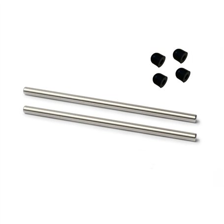 JZSMY 2 pièces pour Intex Pure Spa Hot Tub Impeller Pump Shaft Fix E90 (barre en acier inoxydable avec capot)