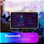 Hexinex Autoradio 1 din Android 13 Universel Voiture avec Caméra de Recul | Écran Tactile 10 Pouces | GPS, Carplay, Android Auto