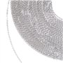 12 Mètres Chaîne Collier en Acier Inoxydable Chaîne de Câbles pour Bijoux Accessoires Bricolage