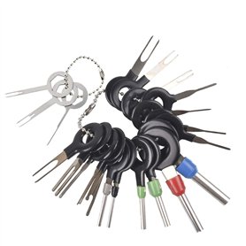 QISF Kit de 21 extracteurs de cosses pour connecteur serti de câblage électrique