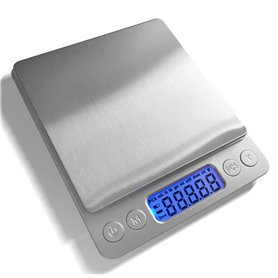 JOEAA Balance de Cuisine Électronique 3000g/0.1g Balance Cuisine Numérique en Onces avec Écran