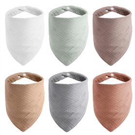 Dryxog 6 PièCes Triangulaire Bavoirs Bebe