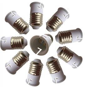 Eleidgs 10 PCS E27 vers B22 Adaptateur de Douille