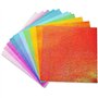 UCEC Lot de 50 feuilles de papier cartonné pailleté pour bricolage, emballage cadeau d'anniversaire, décoration de fête, scrapbo
