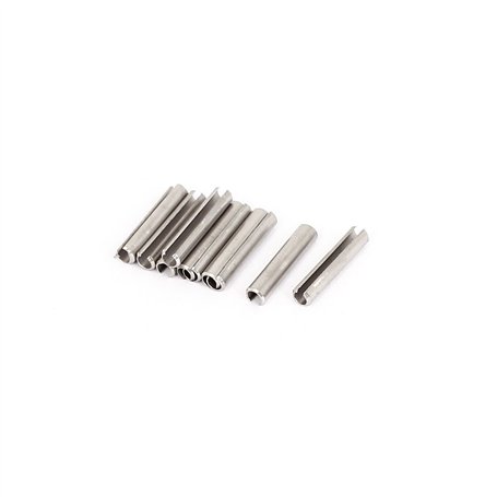 sourcing map Goupille à Ressort Fendue M3x16mm goujon en acier inoxydable 304 10 pièces