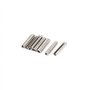 sourcing map Goupille à Ressort Fendue M3x16mm goujon en acier inoxydable 304 10 pièces