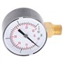 Manomètre, manomètre 1pcs pour mazout, air ou eau 0-4 bar / 0-60psi NPTmanometre pression eau manometre pression eau manomètre p