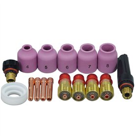 RIVERWELD Corps de Collet Diffuseur de Gaz 17GL040 10N22S