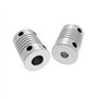 QitinDasen 5 Pièces 3D Imprimante Alliage Aluminium Flexible Arbre Accouplement 5 mm à 8 mm, Moteur Pas à Pas Flexible Arbre Cou