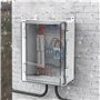 Boîte de Jonction Étanche IP65, Boîte de Distribution en Saillie, Boîte de Jonction pour Câble ABS, Protection pour Multiprise, 