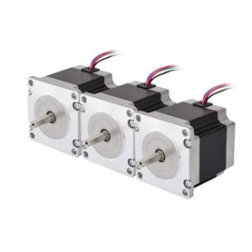 STEPPERONLINE Nema 23 Lot de 3 moteurs pas à pas bipolaires 1