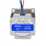 STEPPERONLINE Nema 23 Lot de 3 moteurs pas à pas bipolaires 1,8 deg 1,26 Nm 2,8 A 57 x 57 x 56 mm 4 fils pour imprimante 3D/frai