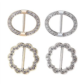 Lot de 4 pinces à écharpe en soie