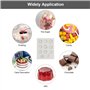 3D Moule Silicone Patisserie, Moule Silicone Fleur Antiadhésifs Silicone Moule Pate a Sucre Moule Chocolat, Moule de Décoration 