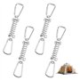 Lot de 4 fixations pour voile d'ombrage