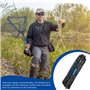 Epuisette Peche, Telescopique Pliante avec Manche Extensible en Aluminium pour Truite Carpe Poisson Chat Pratique pour Kayak Bat