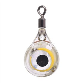 ANCLLO 3 pièces Poisson Goutte Profonde sous-Marine LED leurre lumière Flash Lampe sous-Marine leurres Lumineux appât pêche calm