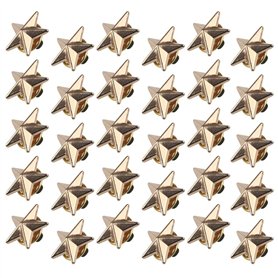 Chudian 30 pièces Badge étoile