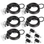 NouveLife Lot de 5 Antivol Ordinateur Portable Câble Antivol PC Câble de Sécurité Autocollant 3M Résistant Longueur de Câble de