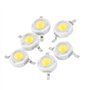 100pcs LED perles, Akozon 1W haute puissance LED perles diode électroluminescente SMD pour bricolage luminaires(Blanc 6000K)
