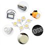 100pcs LED perles, Akozon 1W haute puissance LED perles diode électroluminescente SMD pour bricolage luminaires(Blanc 6000K)