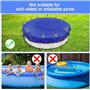 Golgner Lot de 12 pinces en métal pour piscines hors-sol, pinces en métal pour couverture de piscine, pinces de serrage avec for