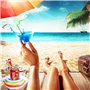 10 Pcs Gonflables Porte-Boissons，Porte Gobelet Gonflable Piscine，Porte Gobelet Flottant, pour Bar Plage Kit Porte-Verre Gonflabl