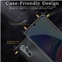 [2 Pièces] Verre Trempé Anti-Espion pour Samsung Galaxy A05s, Protecteur D'écran de Confidentialité, 9H Dureté Film Protecteur V