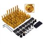 CNC Kit complet de boulons universels en aluminium usiné par machine-outil à commande pour carrosserie de moto Suzuki