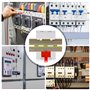 Compteur D'Énergie Monophasé, Compteur Electrique Consommation, Compteur D'Électricité Numérique, AC40-300V,100A 6 En 1 Compteur