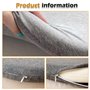 Nizirioo Galette De Chaise Rond, Coussins De Chaise, Coussin De Chaise Coussins D'assise Coussins De Siège Lavables Amovible Cou