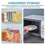 Lot De 100 Sacs Sous Vide Alimentaire, Sacs Sous Vide Gaufrés, Sacs De Mise Sous Vide, Sachet Sous Vide Alimentaire, Sac Sous Vi