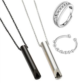 DALAETUS 4 Pièces Colliers de Respiration Kit