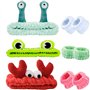 Kit de 9 Pièces Mignons Avec Bandeau Élastique et Bracelets