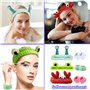 Kit de 9 Pièces Mignons Avec Bandeau Élastique et Bracelets, Créatifs Pour Lavage, Spa Avec Dessins Animés, Maquillage Pour Douc