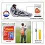 WAIZHIUA Kit de 12 Outils d'urgence pour Voiture, Kit de Sécurité Automobile avec Triangle De Signalisation, Gilet Haute Visibil