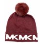 Michael Kors 8008 Bonnet pour femme I Bonnet à pompon I Bonnet d'hiver I Taille unique I Bonnet tricoté I Laine acrylique douce