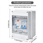 WIYETY Boîte à fusibles en saillie Boîte de distribution en saillie : IP65 Subdistribution en saillie avec disjoncteur de puissa