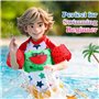 HeySplash Gilet de Natation pour Bébé, Ceinture de Natation Enfant Gilet pour Piscine, Brassard d'apprentissage à la Natation Sé