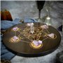 table de méditation - Grille de cristal du tableau de divination