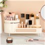 Aevcvok 2 en 1 Organisateur Maquillage Rotatif 360 Degrés