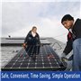 QeeHeng Kit d'outils de sertissage le connecteur de câble solaire, 6 paires de connecteurs de panneau solaire mâle/femelle, 1 ou